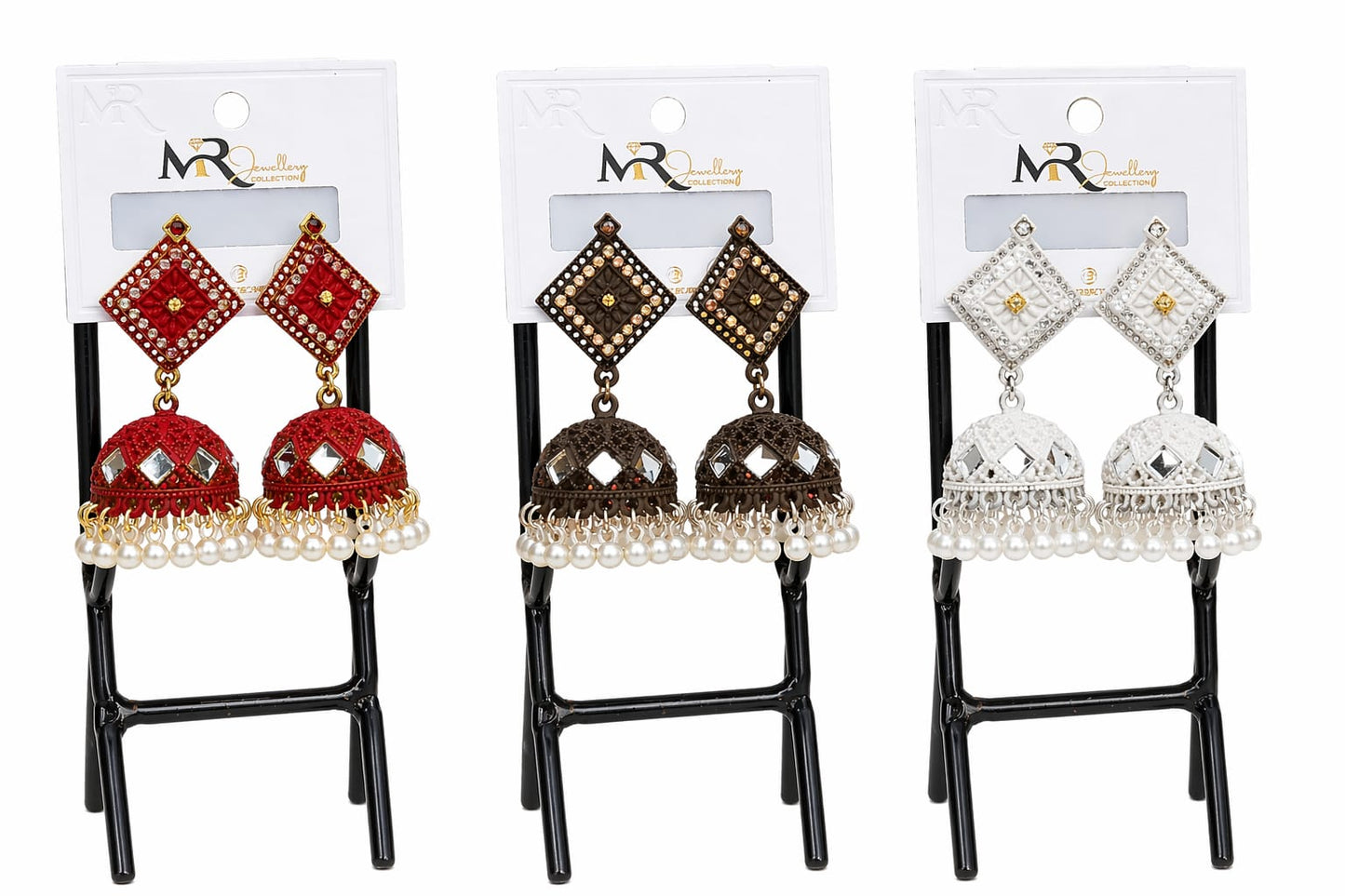 Red Diamond Jhumka