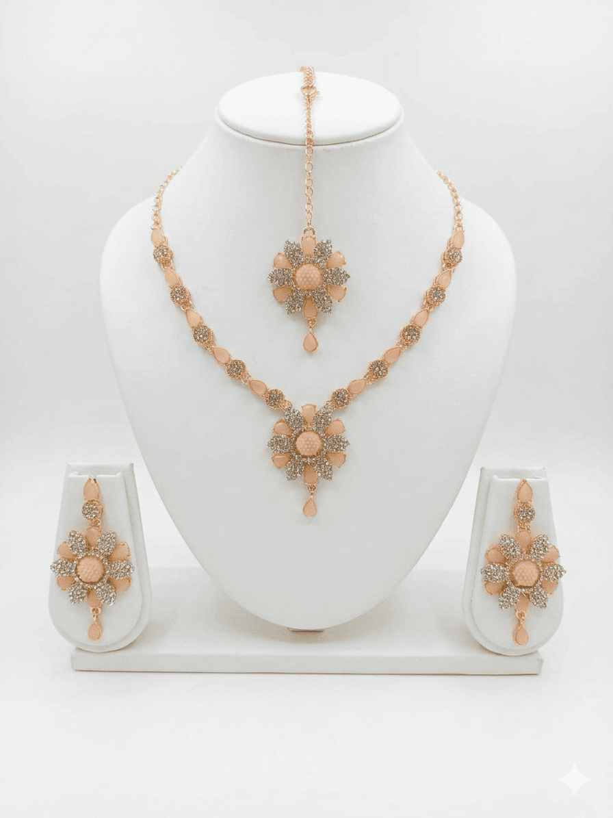 Luxury Crystal Necklace Set