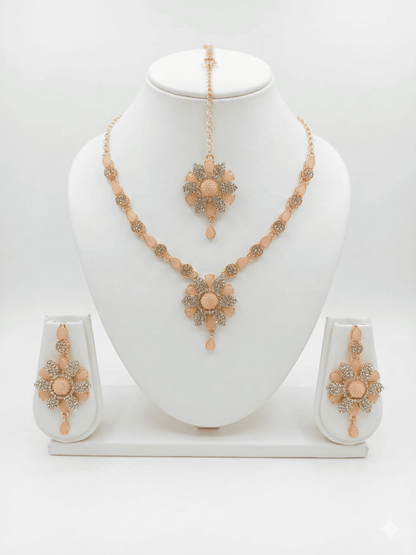 Luxury Crystal Necklace Set