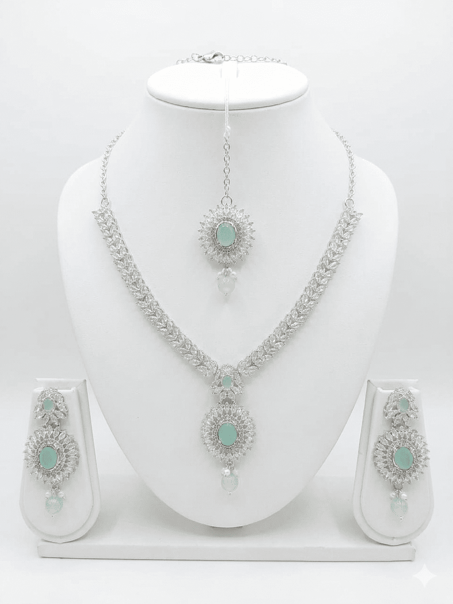 Luxury Crystal Necklace Set