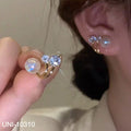 UNI-10310 - Pearl Diamond - Earring