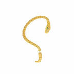 UNI-10504 - Gold & Silver Snake - Ear Cuff