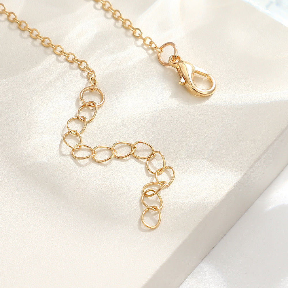 UNI-10550 - White Heart Gold - Bracelet