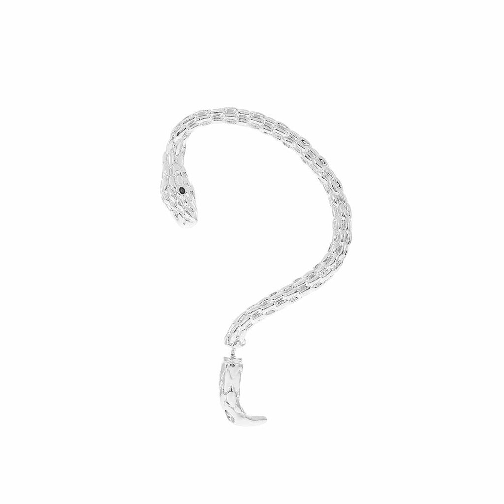 UNI-10504 - Gold & Silver Snake - Ear Cuff