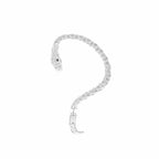 UNI-10504 - Gold & Silver Snake - Ear Cuff