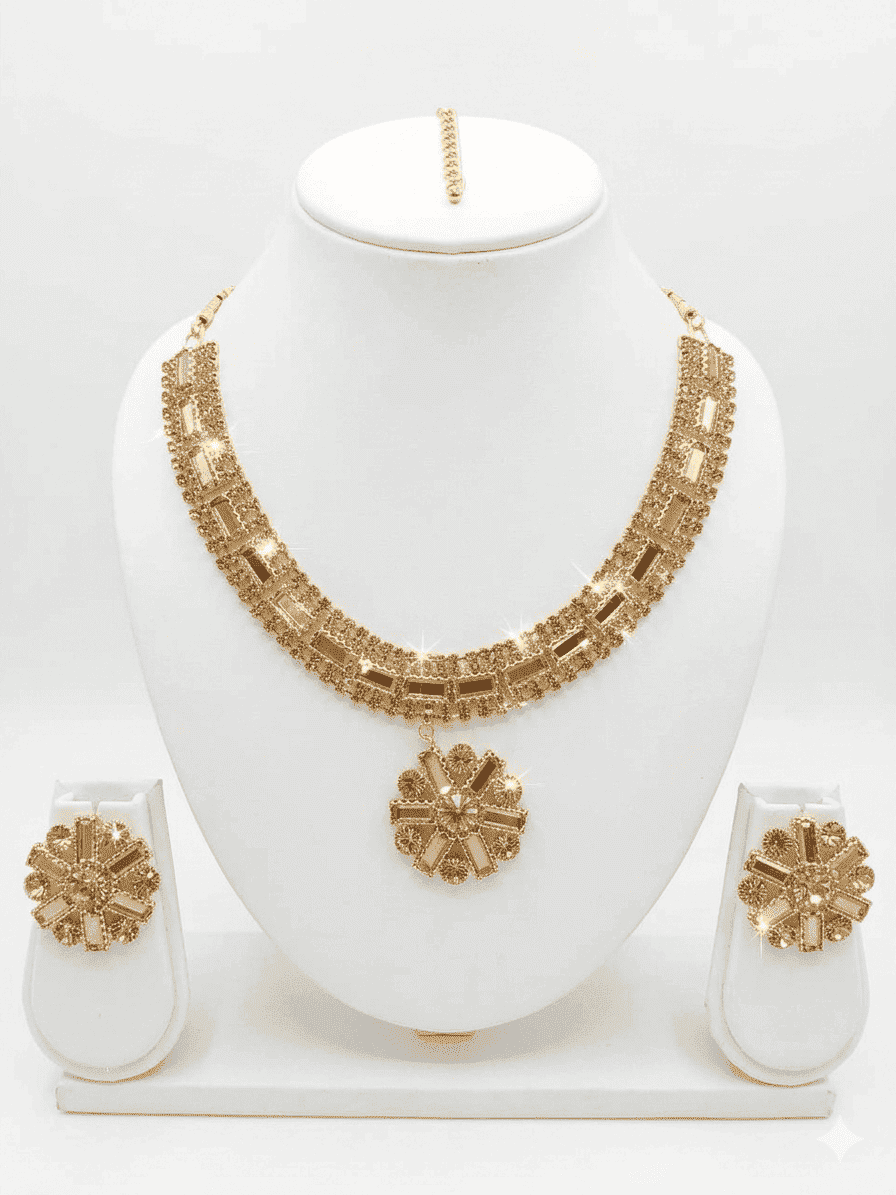 Imperial Blossom Necklace Set