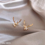 UNI - 10072 - Deer Gold - Earring