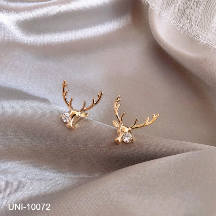UNI - 10072 - Deer Gold - Earring