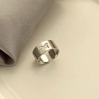 UNI-10086  - Butterfly Couple Ring Set Of 2