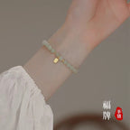 UNI-10271 -  Green Stone - Bracelet