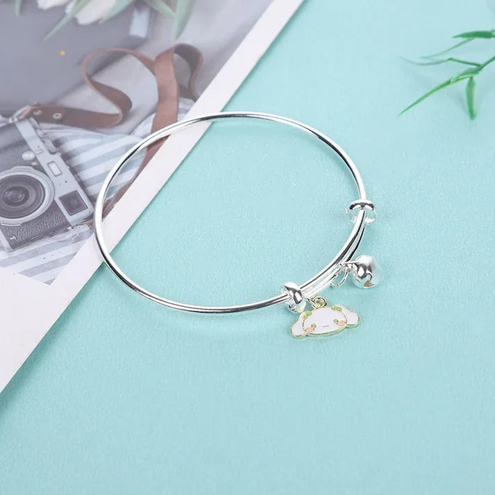 UNI-10275 - Cinnamoroll Silver Bangle - Bracelet